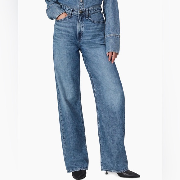 RAG & BONE Jeans Woman Alex high straight leg denim size 24 Cabincore